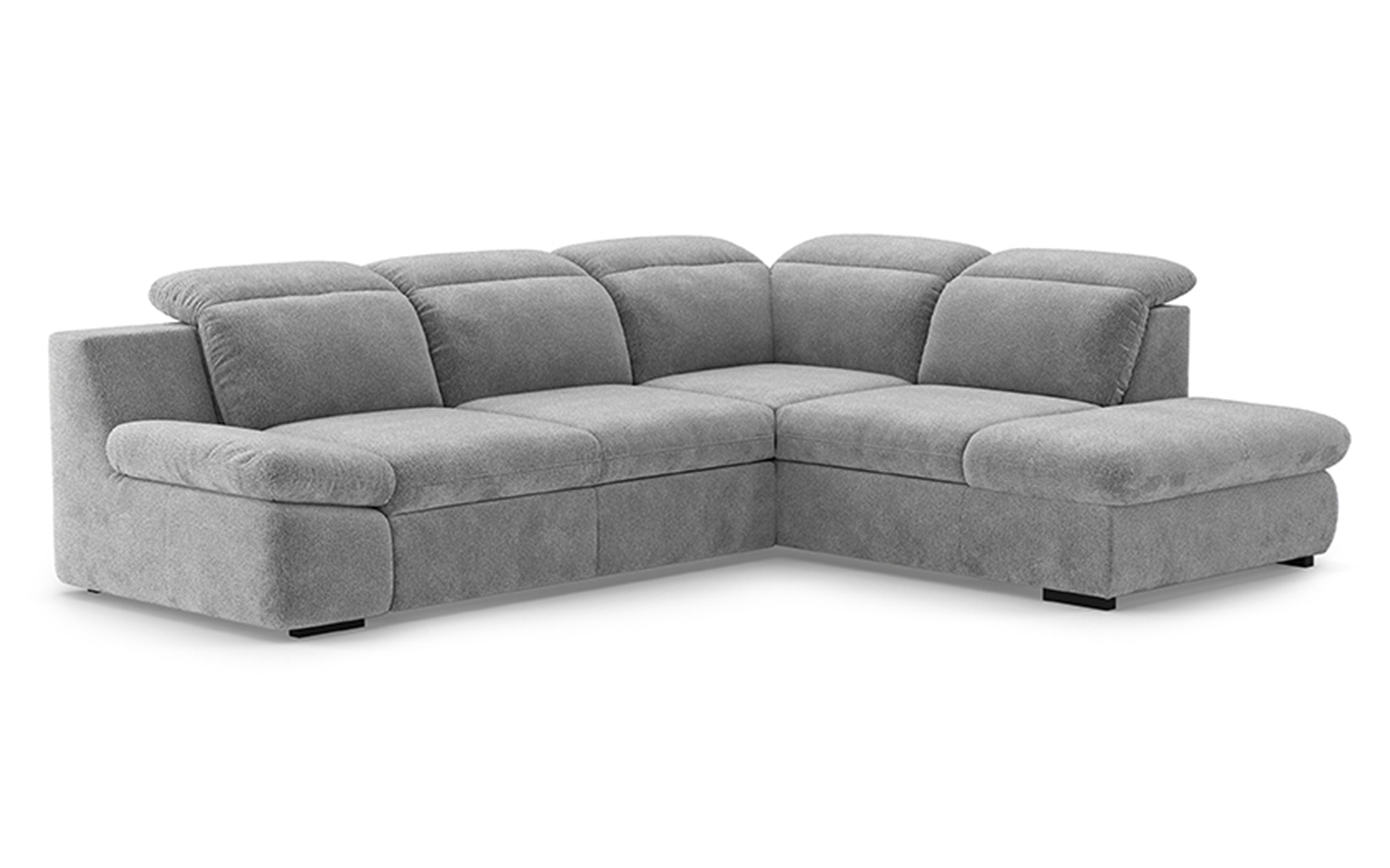 Extendable corner sofa Loran, grey  3